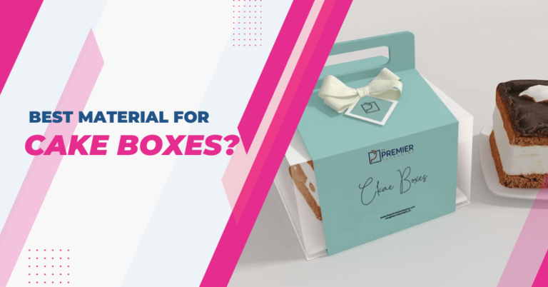 What is the material used in the cake box?